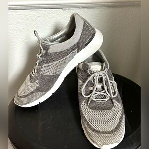 MICHAEL KORS SKYLER TRAINER METALLIC FABRIC SNEAKER